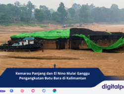 Kemarau Panjang dan El Nino Mulai Ganggu Pengangkutan Batu Bara di Kalimantan