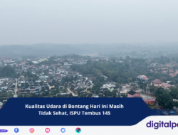 Kualitas Udara di Bontang Hari Ini Masih Tidak Sehat, ISPU Tembus 145
