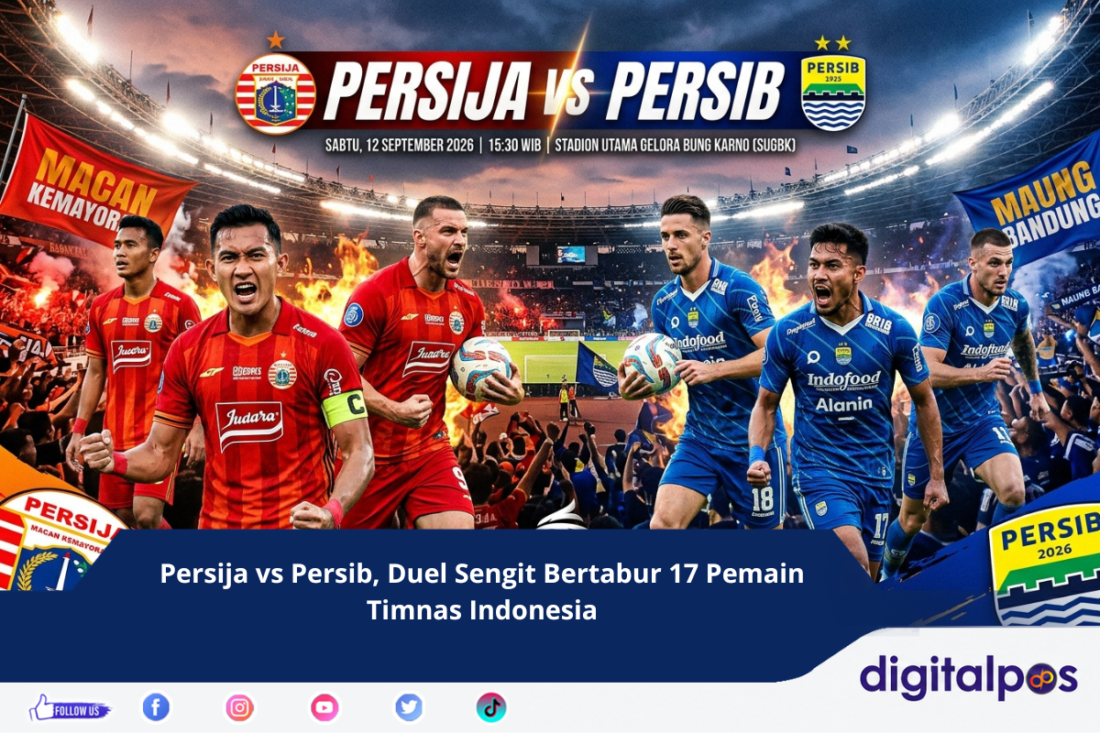 Persija vs Persib, Duel Sengit Bertabur 17 Pemain Timnas Indonesia