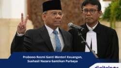 Prabowo Resmi Ganti Menteri Keuangan, Suahasil Nazara Gantikan Purbaya