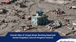 Rumah Hijau di Tengah Banjir Bandang Nepal Jadi Simbol Keajaiban, Seluruh Penghuni Selamat