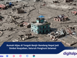 Rumah Hijau di Tengah Banjir Bandang Nepal Jadi Simbol Keajaiban, Seluruh Penghuni Selamat