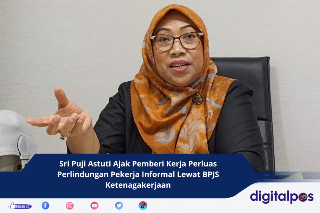 Sri Puji Astuti Ajak Pemberi Kerja Perluas Perlindungan Pekerja Informal Lewat BPJS Ketenagakerjaan
