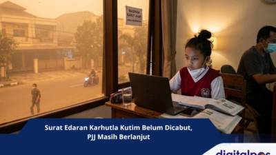 Surat Edaran Karhutla Kutim Belum Dicabut, PJJ Masih Berlanjut