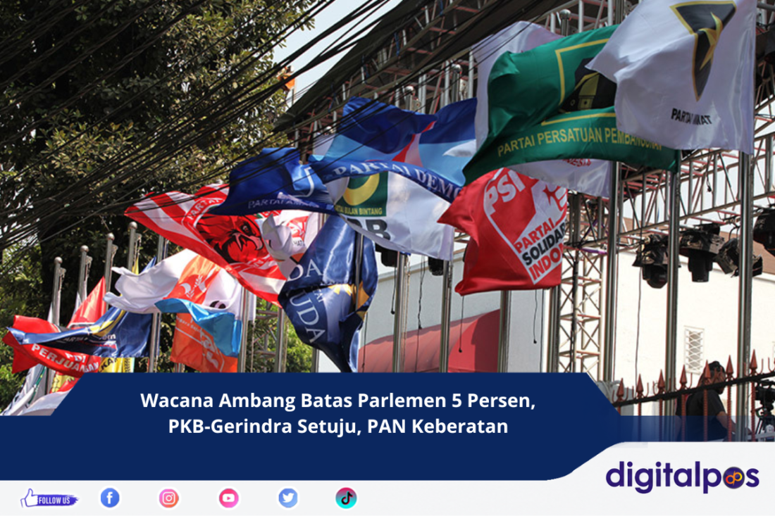 Wacana Ambang Batas Parlemen 5 Persen, PKB-Gerindra Setuju, PAN Keberatan