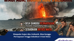 Waspada Hujan Abu Vulkanik, Bisa Ganggu Pernapasan hingga Sebabkan Iritasi Mata