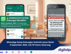 WhatsApp Setop Dukungan Android Lawas Mulai 8 September 2026, Cek HP Kamu Sekarang