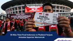55 Ribu Tiket Final Indonesia vs Thailand Terjual, Antusias Suporter Memuncak