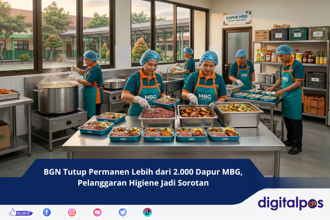 BGN Tutup Permanen Lebih dari 2.000 Dapur MBG, Pelanggaran Higiene Jadi Sorotan