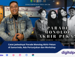 Catat Jadwalnya! Parade Monolog Akhir Pekan di Samarinda, Ada Pertunjukan dan Workshop