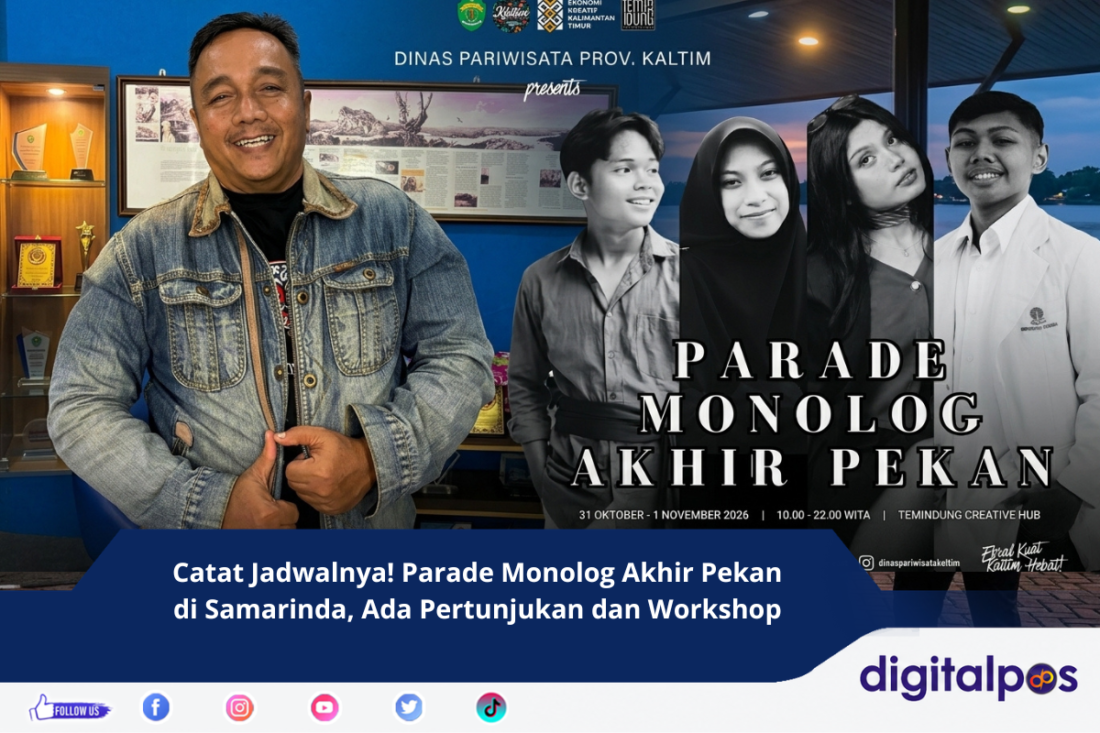Catat Jadwalnya! Parade Monolog Akhir Pekan di Samarinda, Ada Pertunjukan dan Workshop (1)