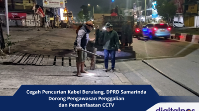 Cegah Pencurian Kabel Berulang, DPRD Samarinda Dorong Pengawasan Penggalian dan Pemanfaatan CCTV