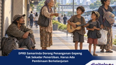 DPRD Samarinda Dorong Penanganan Gepeng Tak Sekadar Penertiban, Harus Ada Pembinaan Berkelanjutan