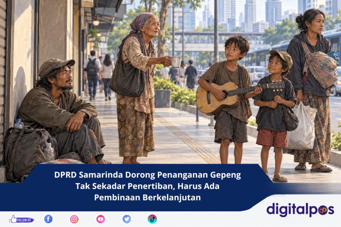 DPRD Samarinda Dorong Penanganan Gepeng Tak Sekadar Penertiban, Harus Ada Pembinaan Berkelanjutan