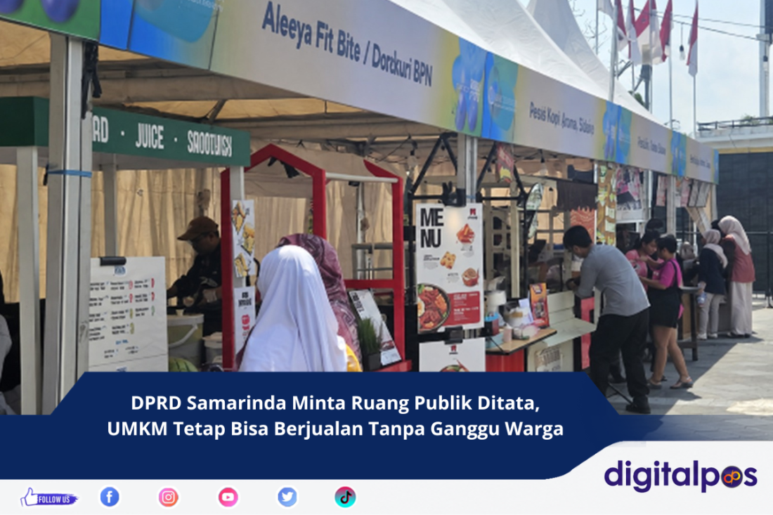 DPRD Samarinda Minta Ruang Publik Ditata, UMKM Tetap Bisa Berjualan Tanpa Ganggu Warga