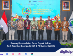 Dorong Kemandirian Desa, Pupuk Kaltim Raih Predikat Gold pada CSR & PDB Awards 2026