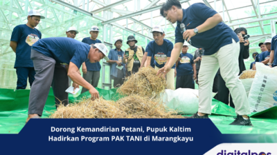 Dorong Kemandirian Petani, Pupuk Kaltim Hadirkan Program PAK TANI di Marangkayu