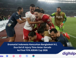 Dramatis! Indonesia Hancurkan Bangladesh 9-2, Dua Gol di Injury Time Antar Garuda ke Final FIFA ASEAN Cup 2026
