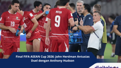 Final FIFA ASEAN Cup 2026 John Herdman Antusias Duel dengan Anthony Hudson