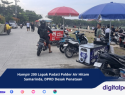 Hampir 200 Lapak Padati Polder Air Hitam Samarinda, DPRD Desak Penataan