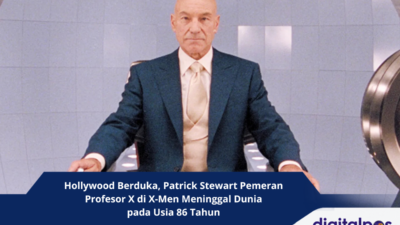 Hollywood Berduka, Patrick Stewart Pemeran Profesor X di X-Men Meninggal Dunia pada Usia 86 Tahun