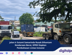 Jalan Ir Sutami Samarinda Rusak Dihantam Kendaraan Berat, DPRD Siapkan Pembahasan Lintas Instansi