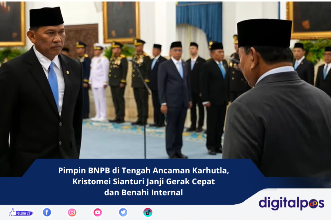 Pimpin BNPB di Tengah Ancaman Karhutla, Kristomei Sianturi Janji Gerak Cepat dan Benahi Internal