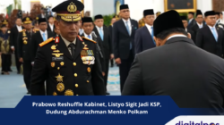 Prabowo Reshuffle Kabinet, Listyo Sigit Jadi KSP, Dudung Abdurachman Menko Polkam