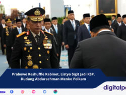 Prabowo Reshuffle Kabinet, Listyo Sigit Jadi KSP, Dudung Abdurachman Menko Polkam