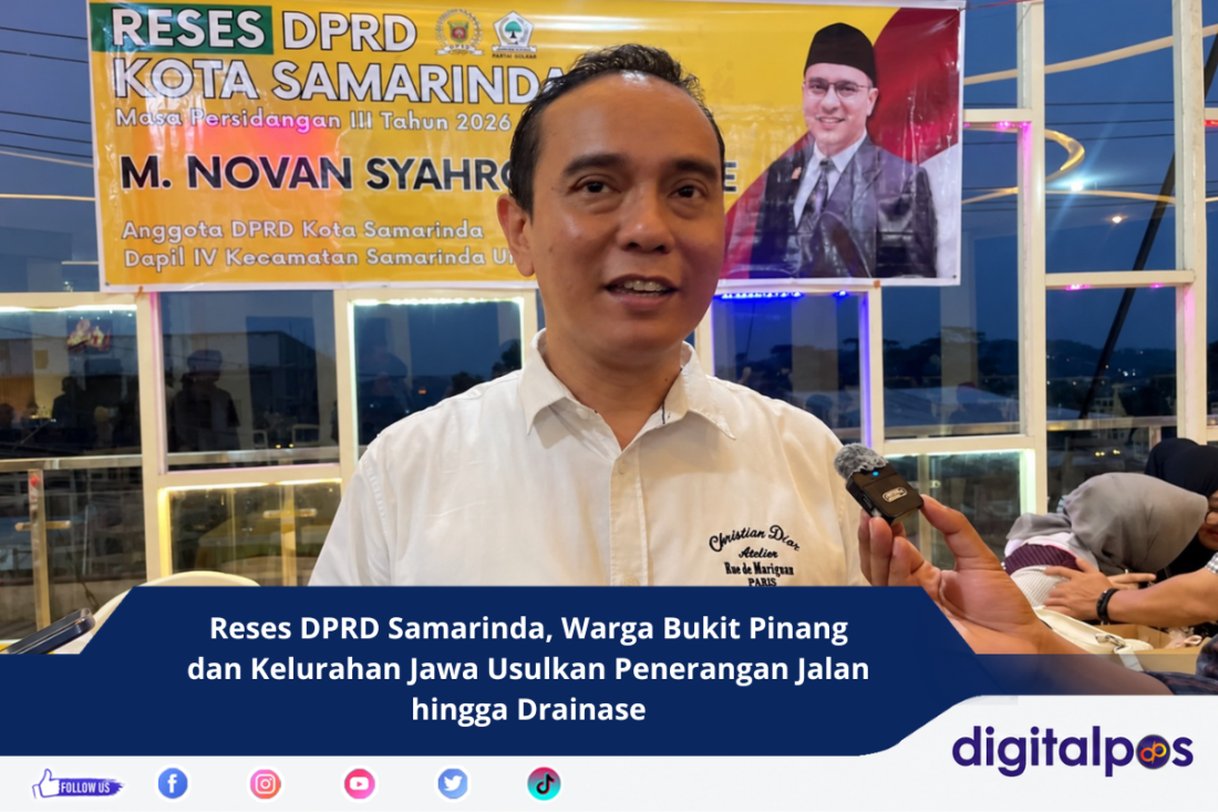 Reses DPRD Samarinda, Warga Bukit Pinang dan Kelurahan Jawa Usulkan Penerangan Jalan hingga Drainase