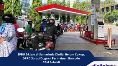 SPBU 24 Jam di Samarinda Dinilai Belum Cukup, DPRD Soroti Dugaan Permainan Barcode BBM Subsidi