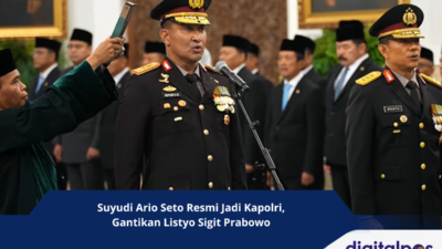 Suyudi Ario Seto Resmi Jadi Kapolri, Gantikan Listyo Sigit Prabowo