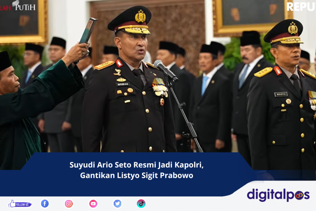 Suyudi Ario Seto Resmi Jadi Kapolri, Gantikan Listyo Sigit Prabowo