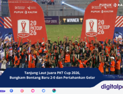 Tanjung Laut Juara PKT Cup 2026, Bungkam Bontang Baru 2-0 dan Pertahankan Gelar